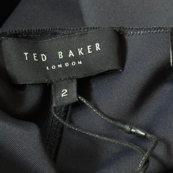 Ted Baker Cloudi Bodycon Dress Blue Size 2 NWT - Picture 8 of 15